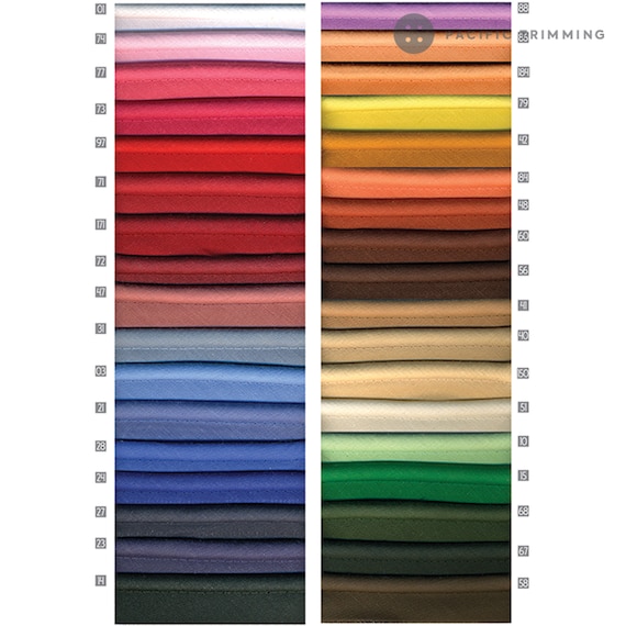 Premium Quality 3/4" Poly/Cotton Piping Trim