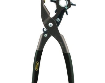 General Tools Leather Hole Punch Tool 5/64 Inch to 3/16 Inch