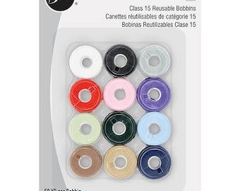 Dritz Class 15 Reusable Bobbins