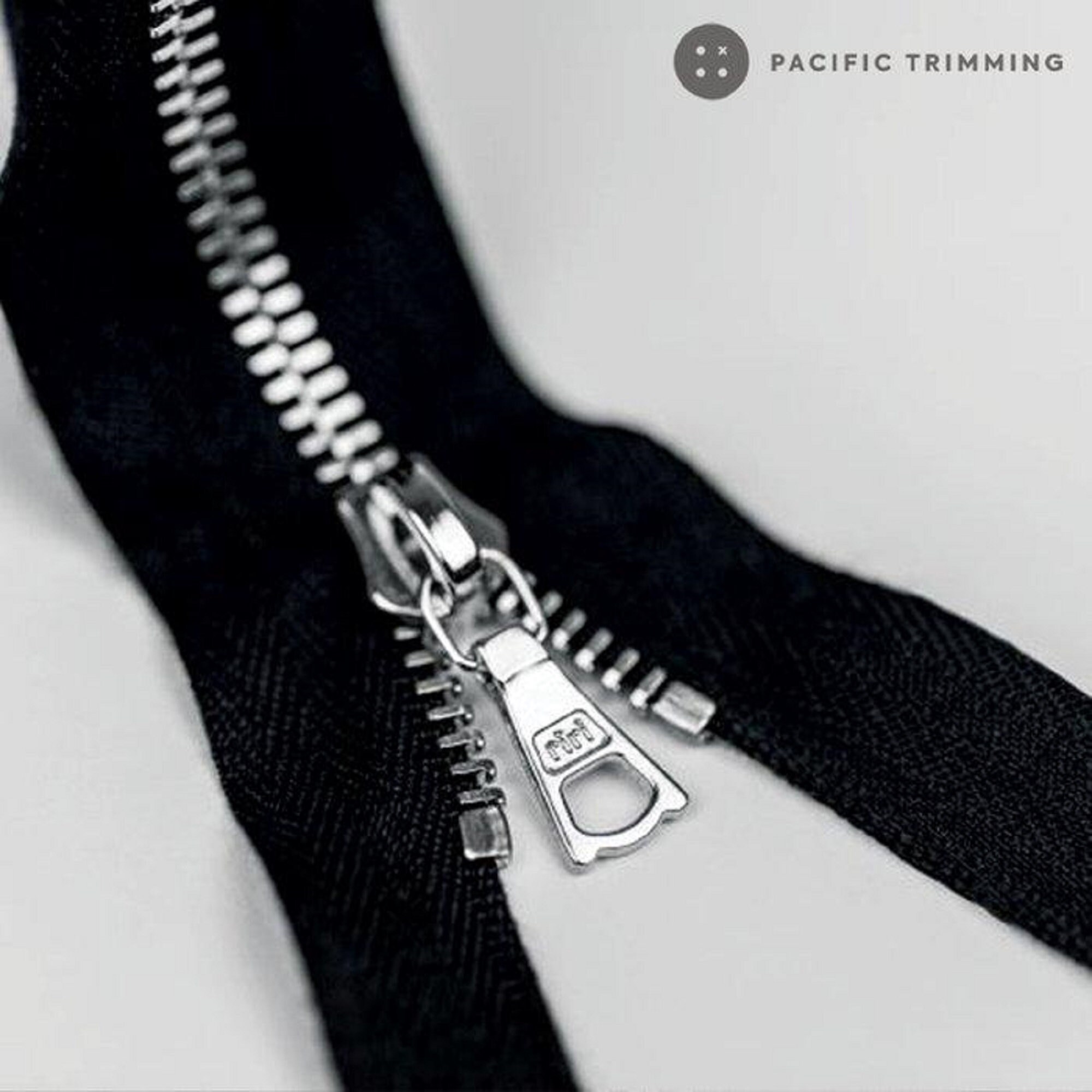 Riri M4 One Way Nickel Teeth Zipper *custom Cut to Length