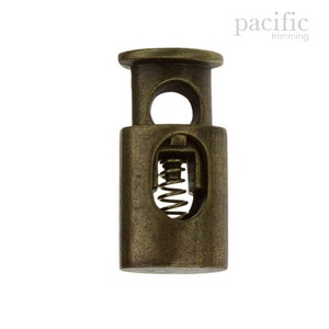 4mm Flat Metal Cord Lock : 170817