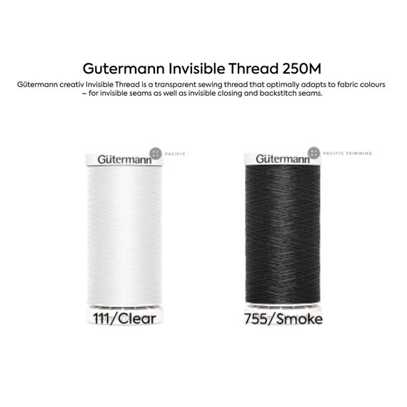 Buy Gutermann Invisible Thread 250M Multiple Colors Online in