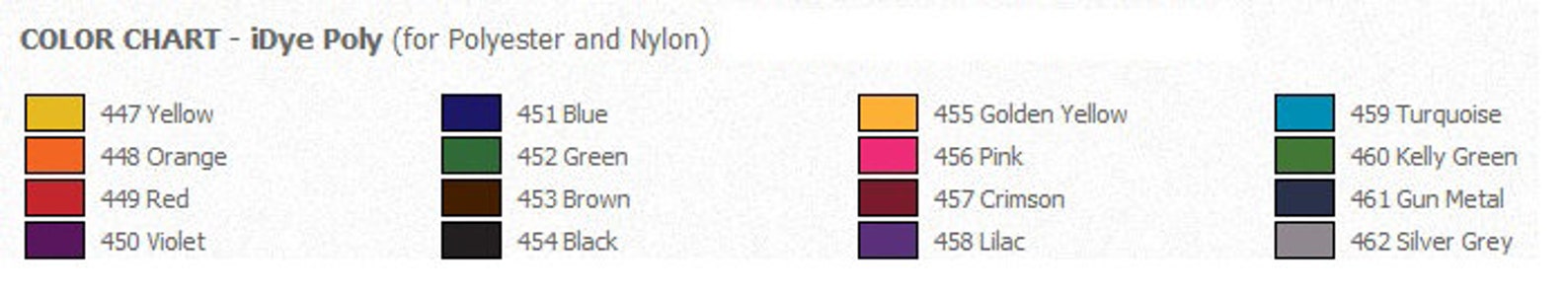 Jacquard Idye Poly All Colors - Etsy