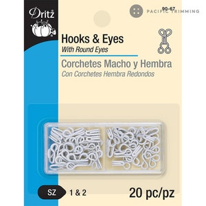 Sewing Hooks and Eye 