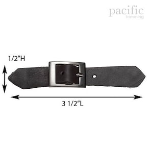 3 1/2&quot; Leather Closure - 5 Colors Available - 201004