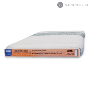 Pellon Wonder Under, Heavy Wonder Wonder 17 inch Wide White