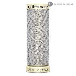 Gutermann Metallic Thread 50M Multiple Colors