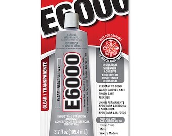 E6000 Clear Adhesive Glue 3.7 fl oz