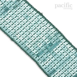 1 3/4&quot; Square Sequin Trim : 310014SQ