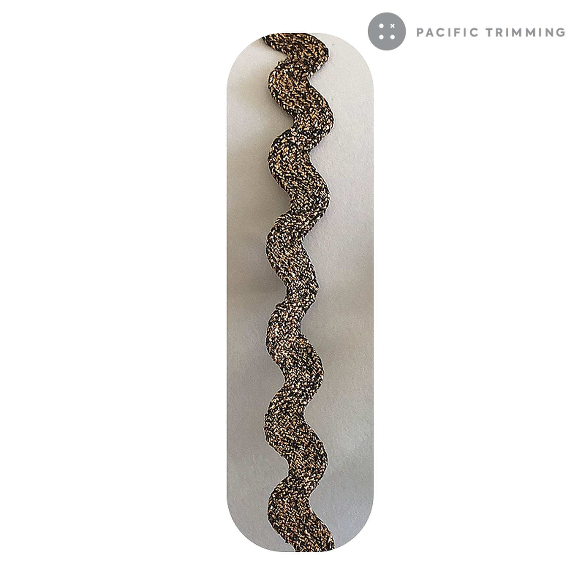 Rick Rack Border Frame Metallic Ric Rac Rick Rack Trim Multiple Colors and Sizes - Etsy
