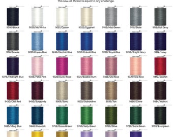 Gutermann Sew All Thread 500M 41 Colors