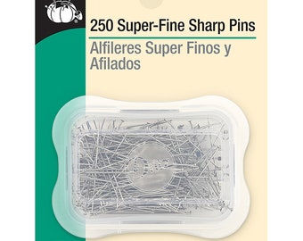 Dritz 1 1/4 Inch Super Sharp Fine Pins - 250pc