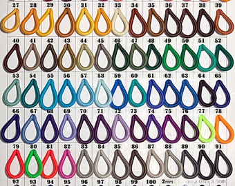 Standard 3mm 1/8 Inch Elastic Cord Multiple Colors