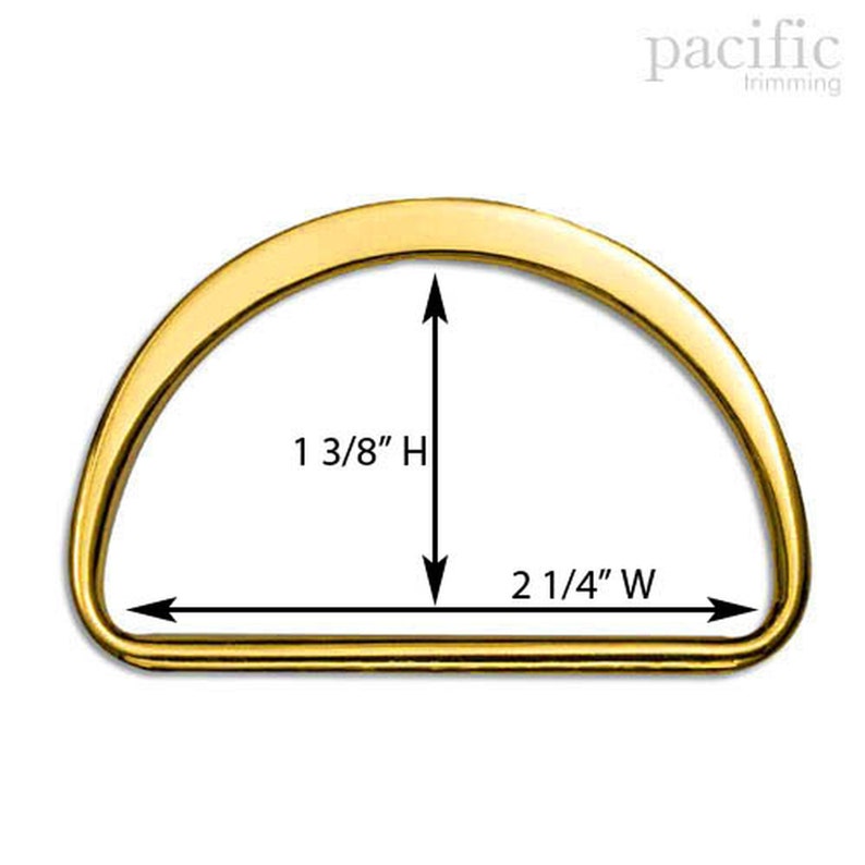 Metal D-Ring A -Style - 150104 Multiple Sizes & Colors