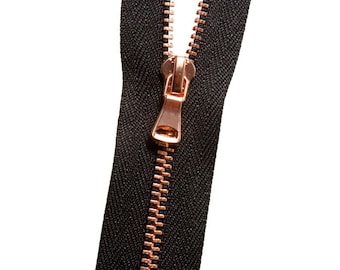 Metal No. 3 Zipper - Copper