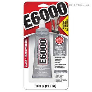 E6000 transparant met precisiepunten 1,0 fl oz