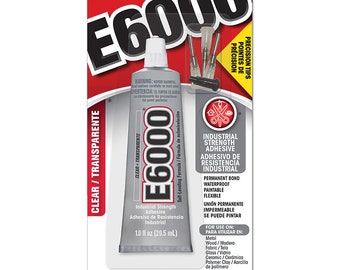 E6000 Clear With Precision Tips 1.0 fl oz