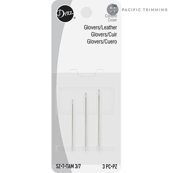 Dritz 3 Glover/Leather Hand Needles