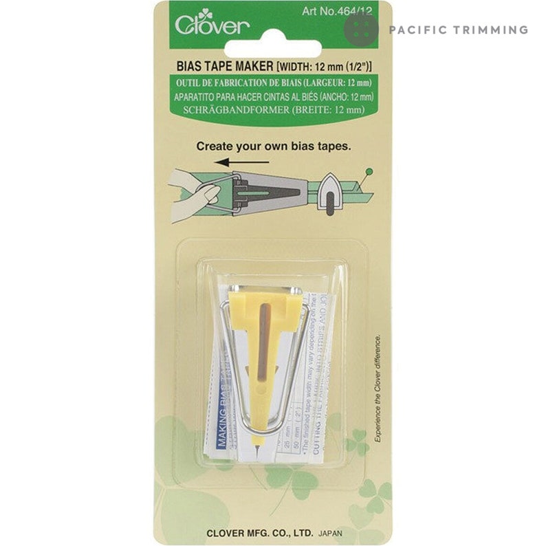 Clover Bias Tape Makers Multiple Sizes Etsy