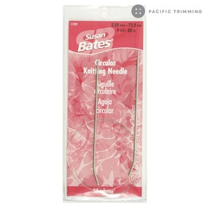 Susan Bates Silvalume 29&quot; Circular Knitting Needles Multiple Sizes