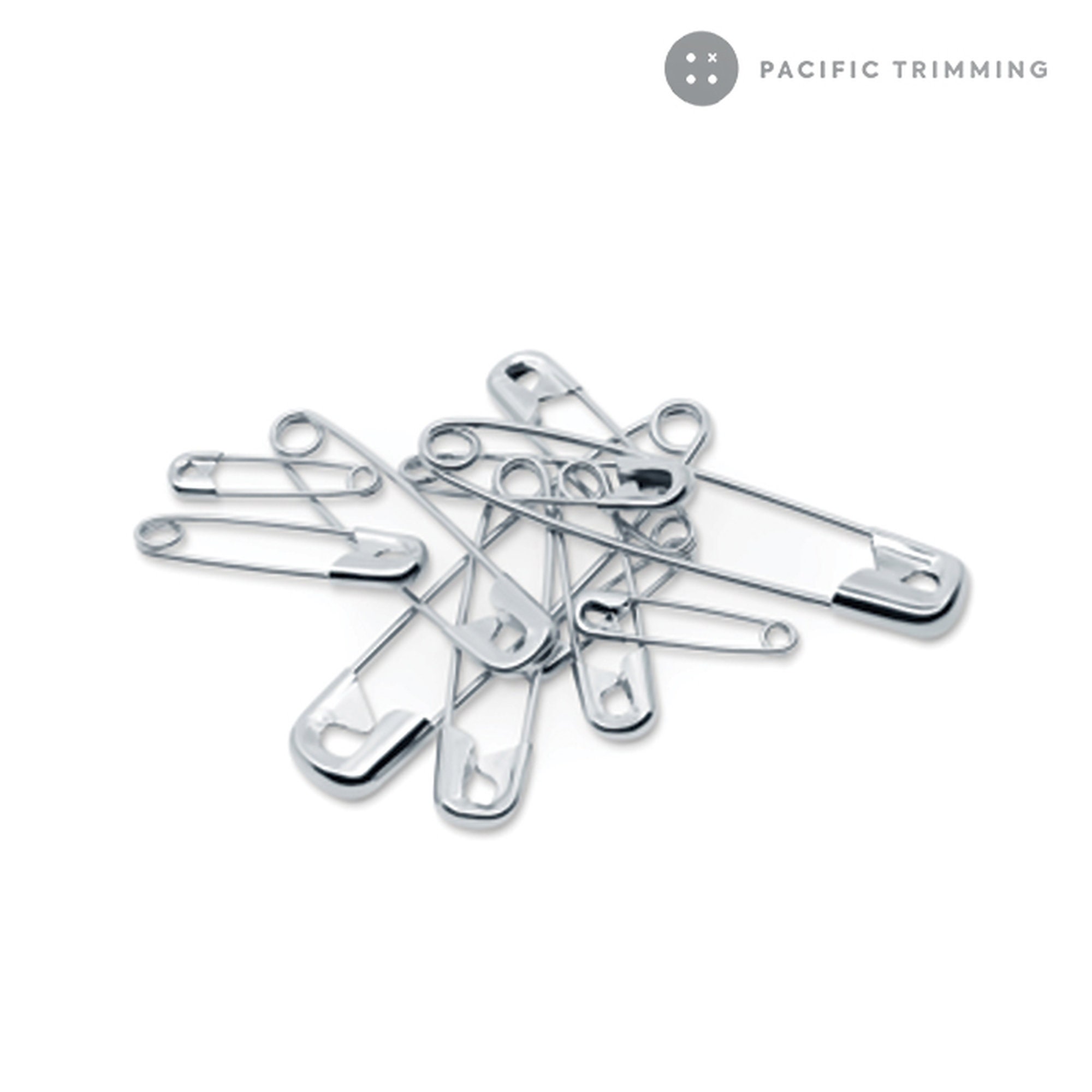 Dritz - Spille di Sicurezza, 50 Pezzi, Misure assortite, in Ottone