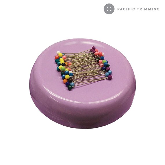 Grabbit Magnetic Pincushion W-50 Pins-Purple