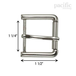 1 1/4&quot; Roller Metal Buckle : 160345 (3 Colors)