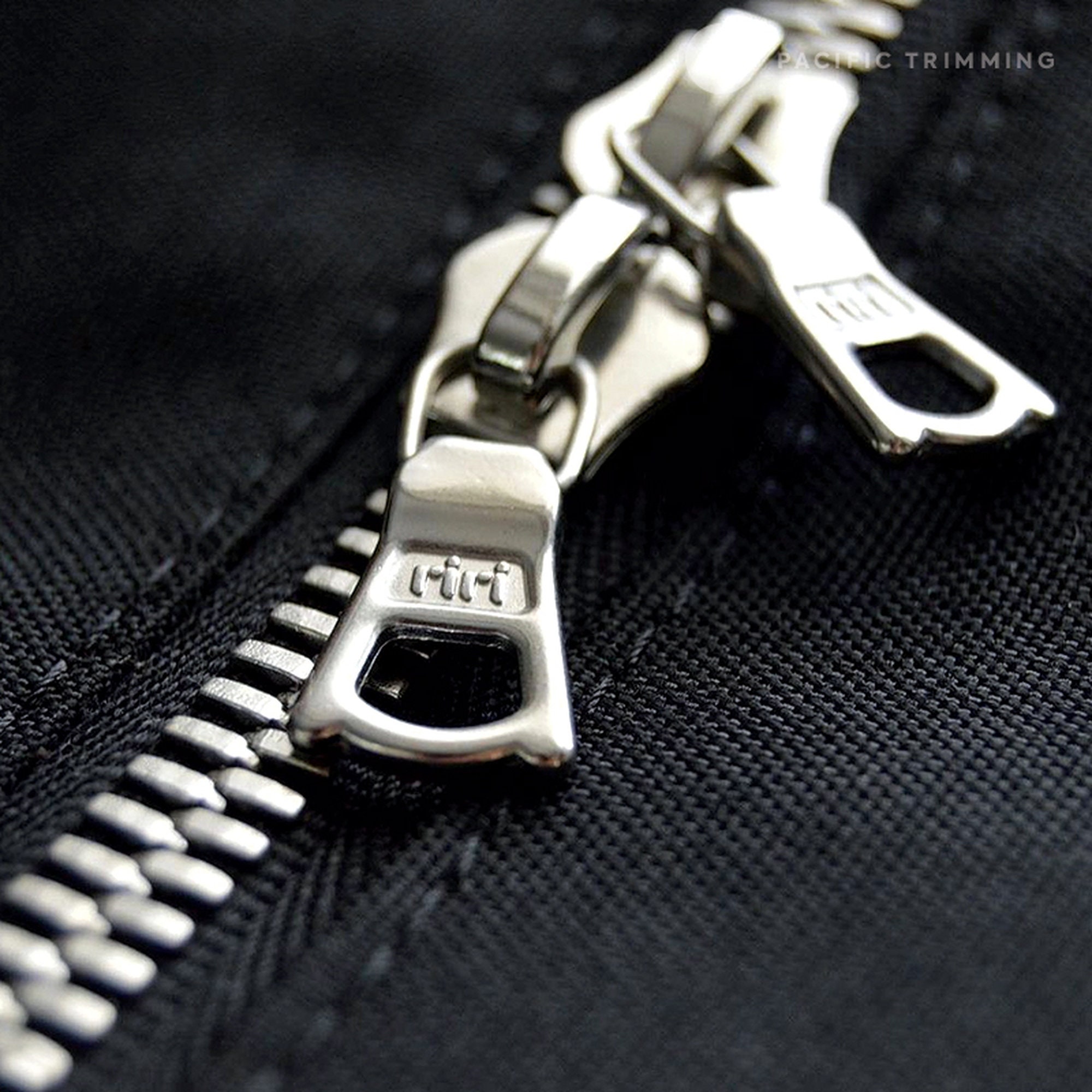 riri Zipper M8 Two Way Nickel Teeth Metal Zipper