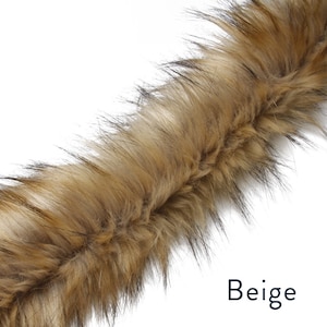 Faux Fur Trim Multiple Colors image 2