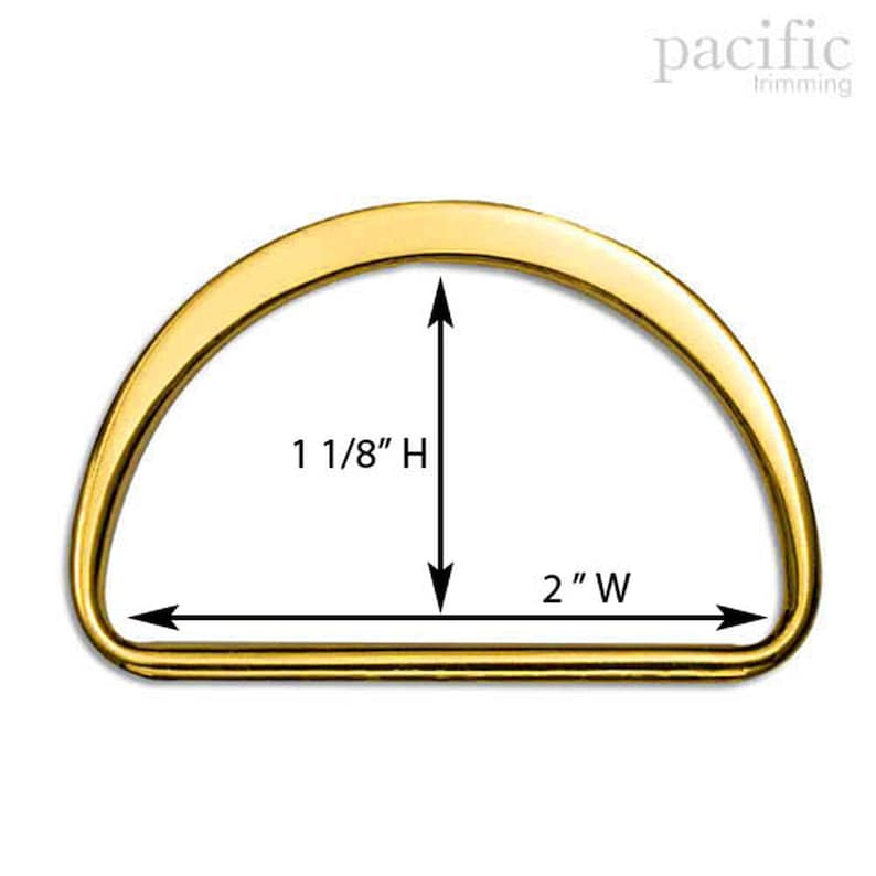 Metal D-Ring A -Style - 150104 Multiple Sizes & Colors