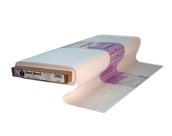 HeatnBond zacht geweven smeltbaar wit 22 inch breed