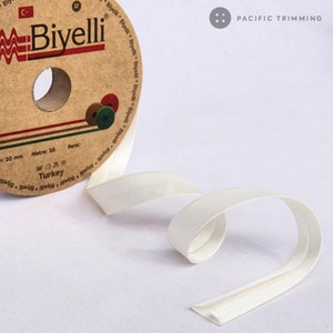 Biyelli 3/4" Satin Bias Tape 99 Colors