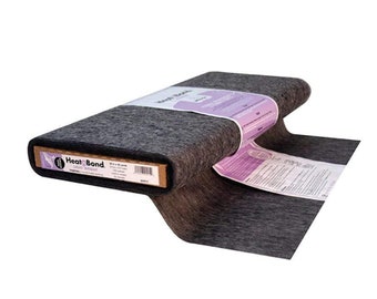 HeatnBond lichtgewicht niet-geweven smeltbaar, houtskool, 20 inch breed