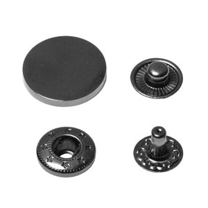 Premium 8mm 5/16 Metal Rivet Buttons Poppers Snap Fasteners Press