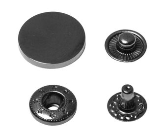 Flat Cap Spring Snap Fastener