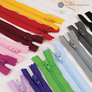 YKK #3 Closed end Nylon Coil Zipper 8&quot;