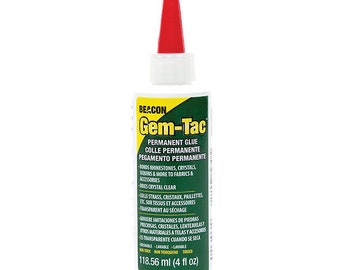 Beacon Gem-Tac Permanent Glue 4oz