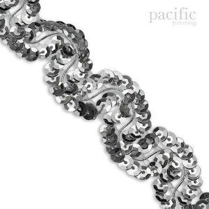 2,5 cm paljettkant: 310018SQ