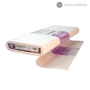 HeatnBond Craft Firm Non-Woven Fusible White 20 inch Wide