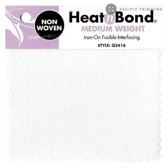 HeatnBond Medium Weight Non-Woven Fusible, White 20 in –