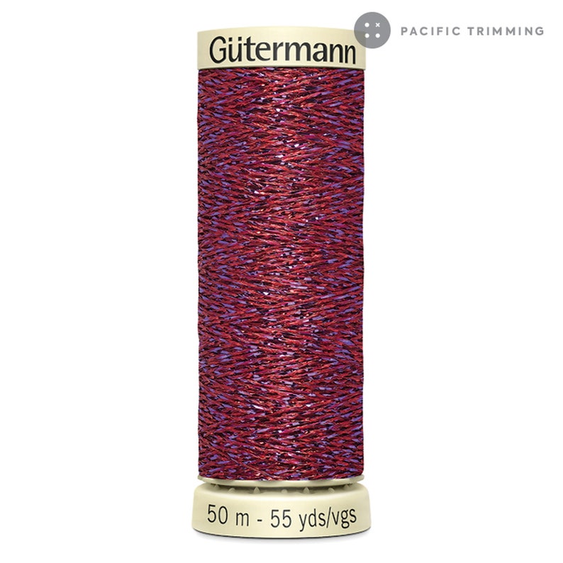 Gutermann Metallic Thread 50M Multiple Colors