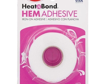 HeatnBond Hem Super Weight Iron-On Adhesive Tape, 3/4 in x 8 yds