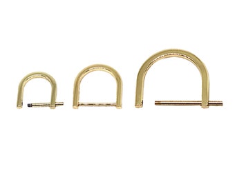 Moschettone Girevole In Metallo, 30 Pezzi, Fibbia Ad Anello A D, Girevole Tri-Glide, In Metallo, Girevole (25 Mm/32 Mm