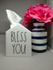 Rae Dunn Bless You DECAL - Bless You - Farmhouse Decor - Rustic Decor - House - Home Decor  Farm house - Simple - Cute - Free Shipping 