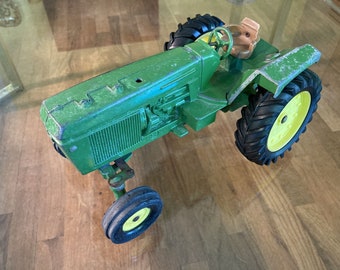 Tracteur John Deere Ertl 1/16 Avec Remorque Et Botteleuse – Jouet Ferme Vintage