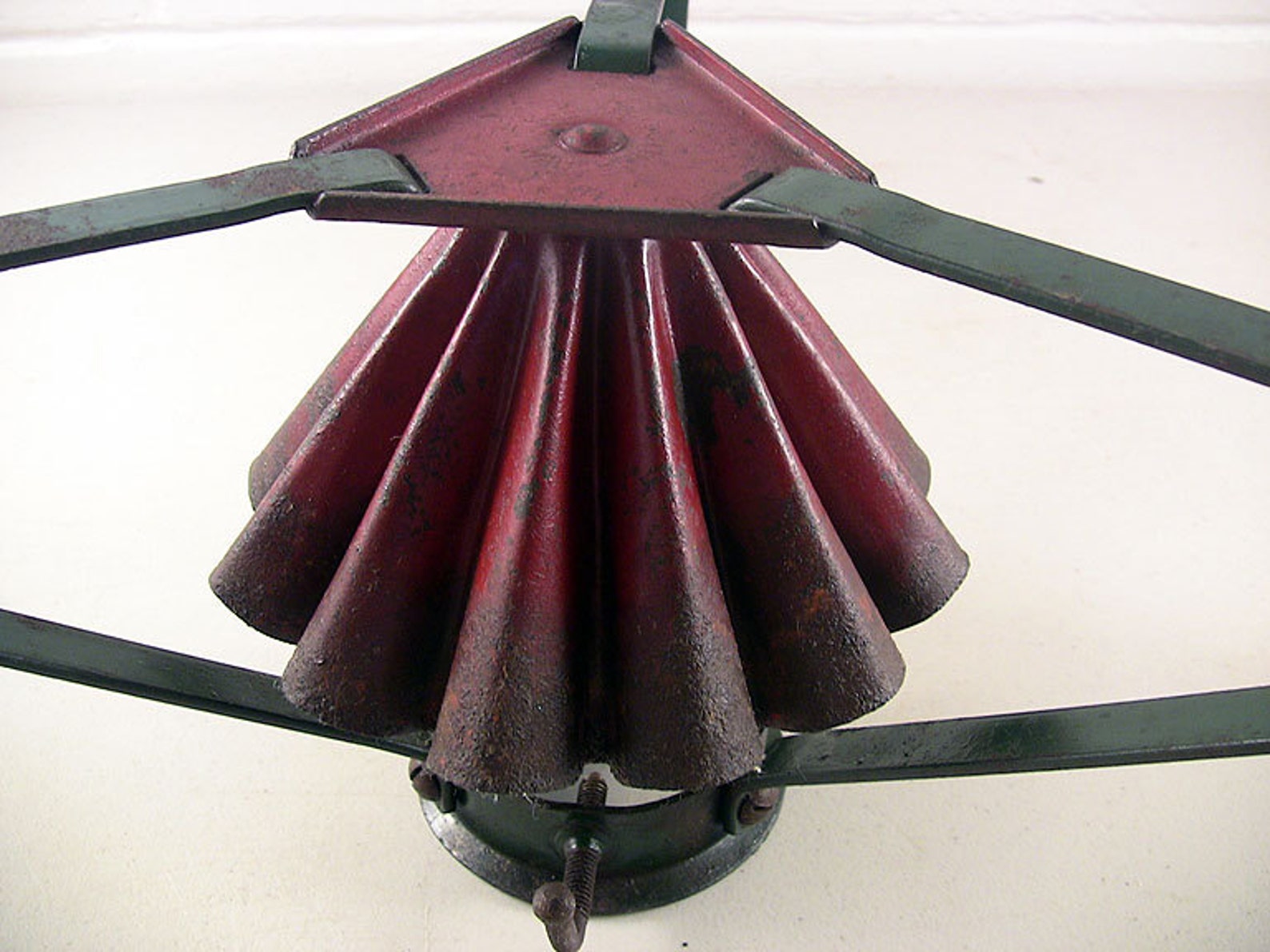 Vintage Metal Christmas Tree Stand 