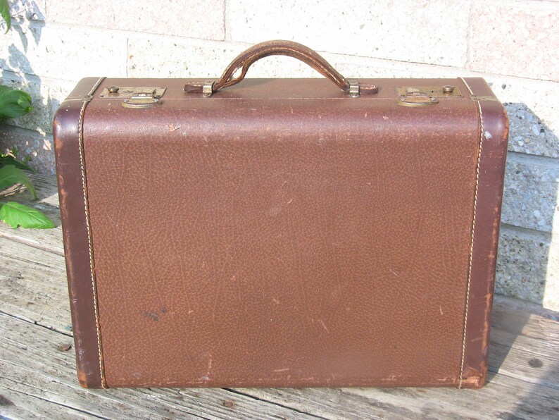 vintage hardside luggage