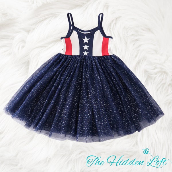 patriotic dress girl’s patriotic dress red white and blue tulle dress 4th of July dress for girls toddler girl red white and blue dress