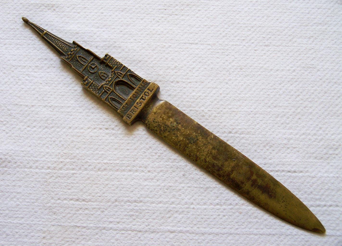 1880年〜1900年頃　ヴィクトリア朝時代のレターオープナー 1800s Letter Opener - Etsy