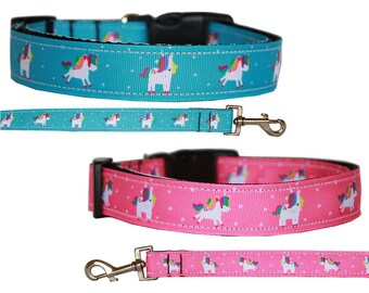 unicorn dog leash